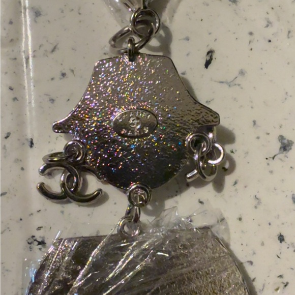 Upcycled Bag Charm Doll Key Ring - Picture 5 of 7